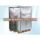 Insulated pallet cover, box cover, thermal insulation