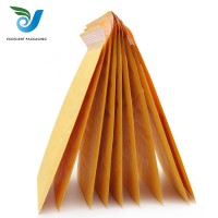 Custom Postal Bags Matte Yellow Kraft Bubble Mailer Envelope Biodegradable Waterproof Paper Bags used for Packaging Products