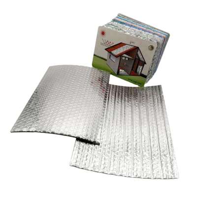 Thermal Insulation Building Materials Aluminum foil PE bubble heat insulation material For Roof / Floor