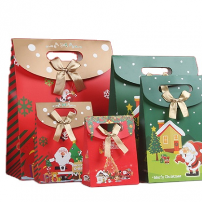 Eco-friendly Manufacturer Printed Kraft Gift Paper Bag