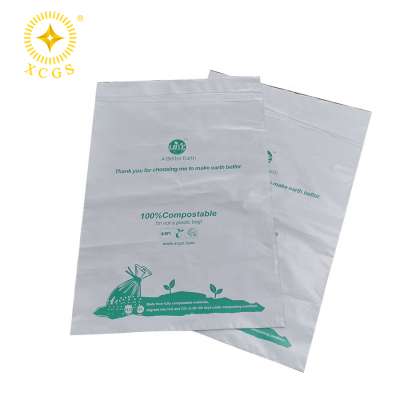 Recycled 100% Full Biodegradable Compostable Shipping Packaging Bag Poly Shopping Bags With PBAT And PLA Material