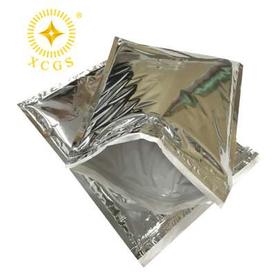 Thermal EPE Foam Ziplock Insulation Package Bag For Lunch Meal Frozen Food Transport