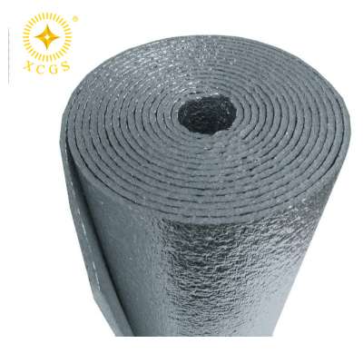 Silver Foil Bubble Aluminum Layers Thermal Insulation Bubble Wrap Radiant Reflective Insulation